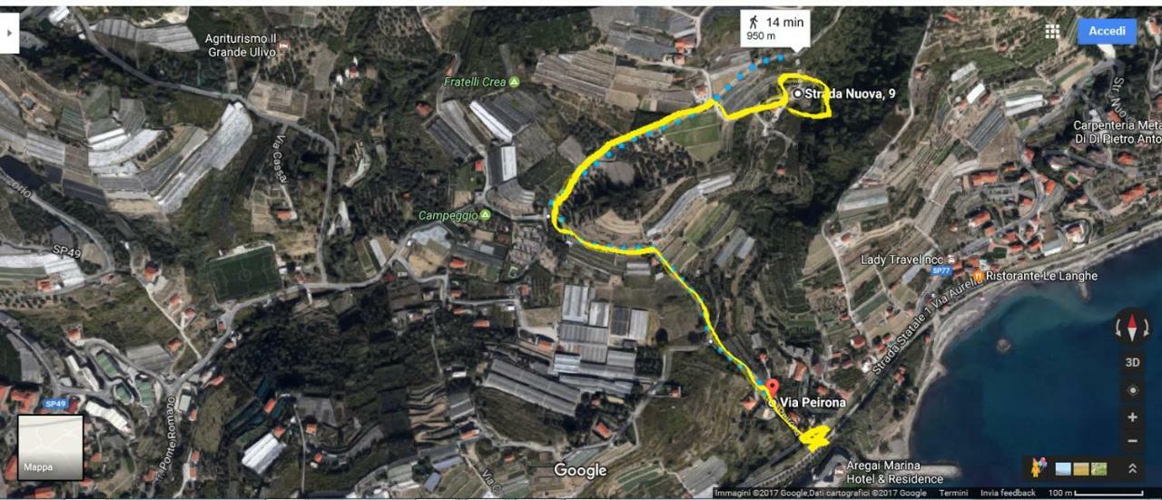 Villa Del Mare Ligure Elvezia Santo Stefano al Mare Eksteriør billede