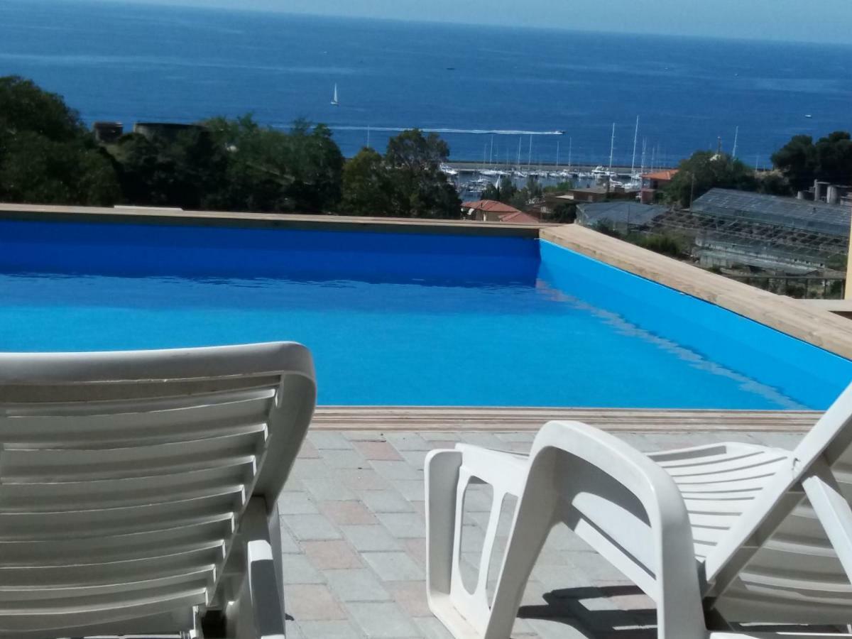 Villa Del Mare Ligure Elvezia Santo Stefano al Mare Eksteriør billede